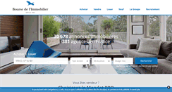 Desktop Screenshot of bourse-immobilier.fr
